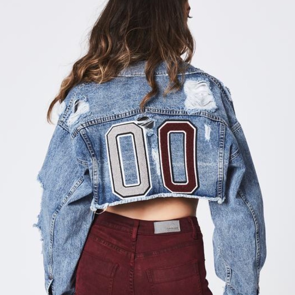 CARMAR 90s DENIM PATCH JACKET